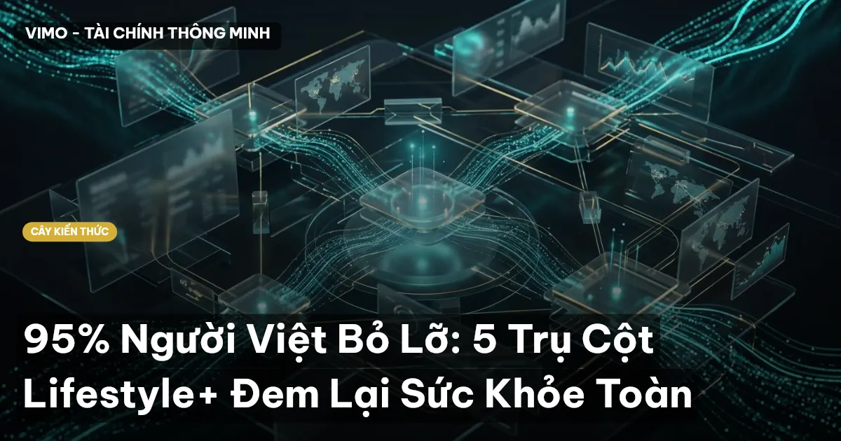 95% Người Việt Bỏ Lỡ: 5 Trụ Cột Lifestyle+ Đem Lại Sức Khỏe Toàn