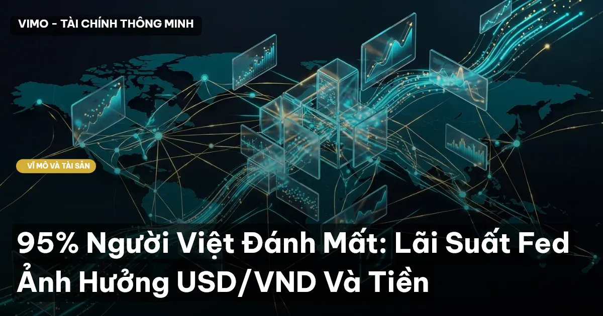 95% Người Việt Đánh Mất: Lãi Suất Fed Ảnh Hưởng USD/VND Và Tiền