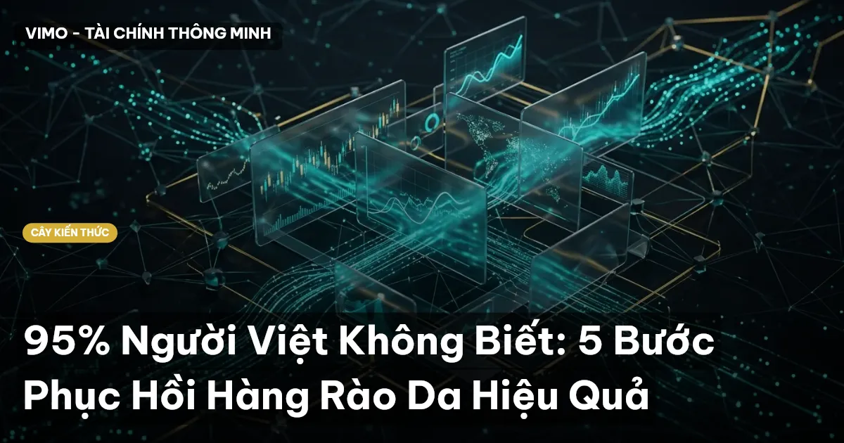 95% Người Việt Không Biết: 5 Bước Phục Hồi Hàng Rào Da Hiệu Quả