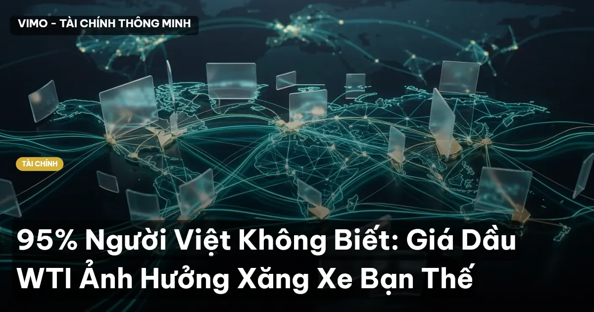 95% Người Việt Không Biết: Giá Dầu WTI Ảnh Hưởng Xăng Xe Bạn Thế