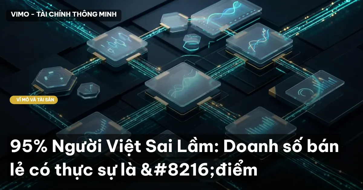 95% Người Việt Sai Lầm: Doanh số bán lẻ có thực sự là ‘điểm