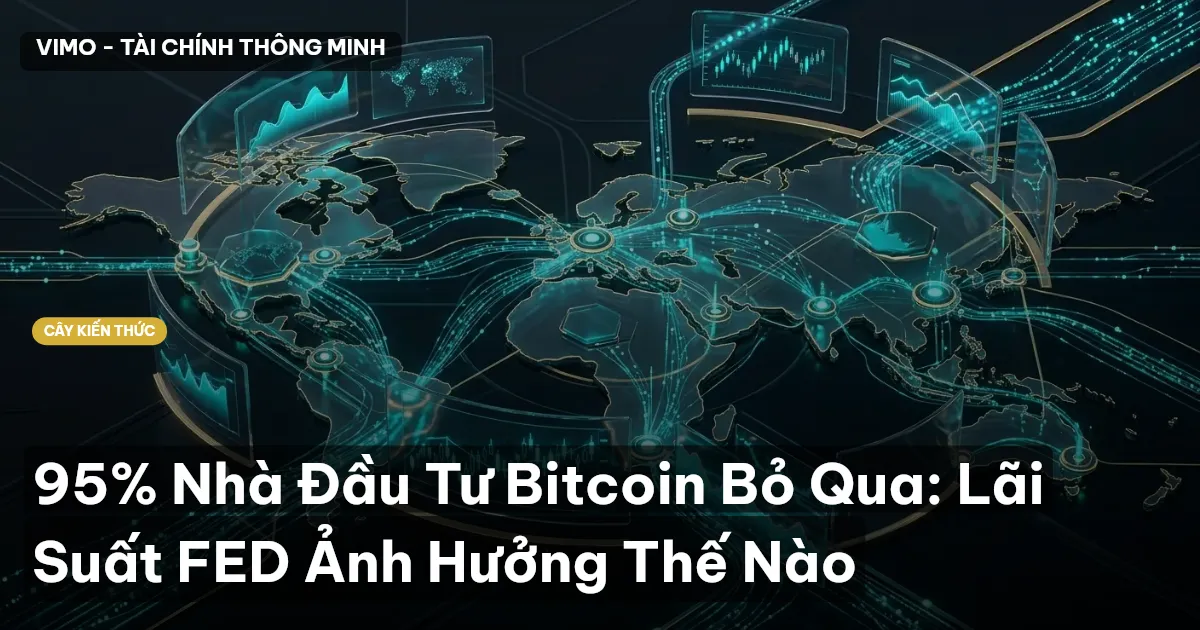 95% Nhà Đầu Tư Bitcoin Bỏ Qua: Lãi Suất FED Ảnh Hưởng Thế Nào