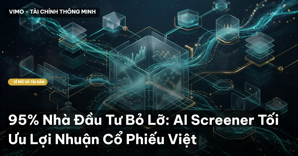 95% Nhà Đầu Tư Bỏ Lỡ: AI Screener Tối Ưu Lợi Nhuận Cổ Phiếu Việt
