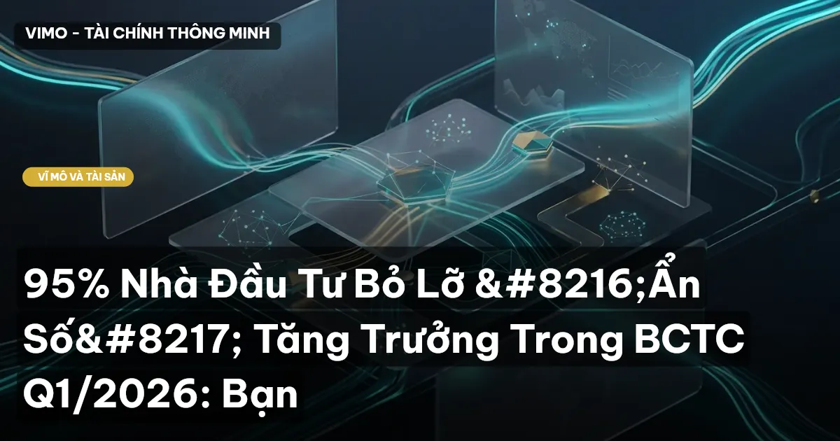 95% Nhà Đầu Tư Bỏ Lỡ 'Ẩn Số' Tăng Trưởng Trong BCTC Q1/2026: Bạn