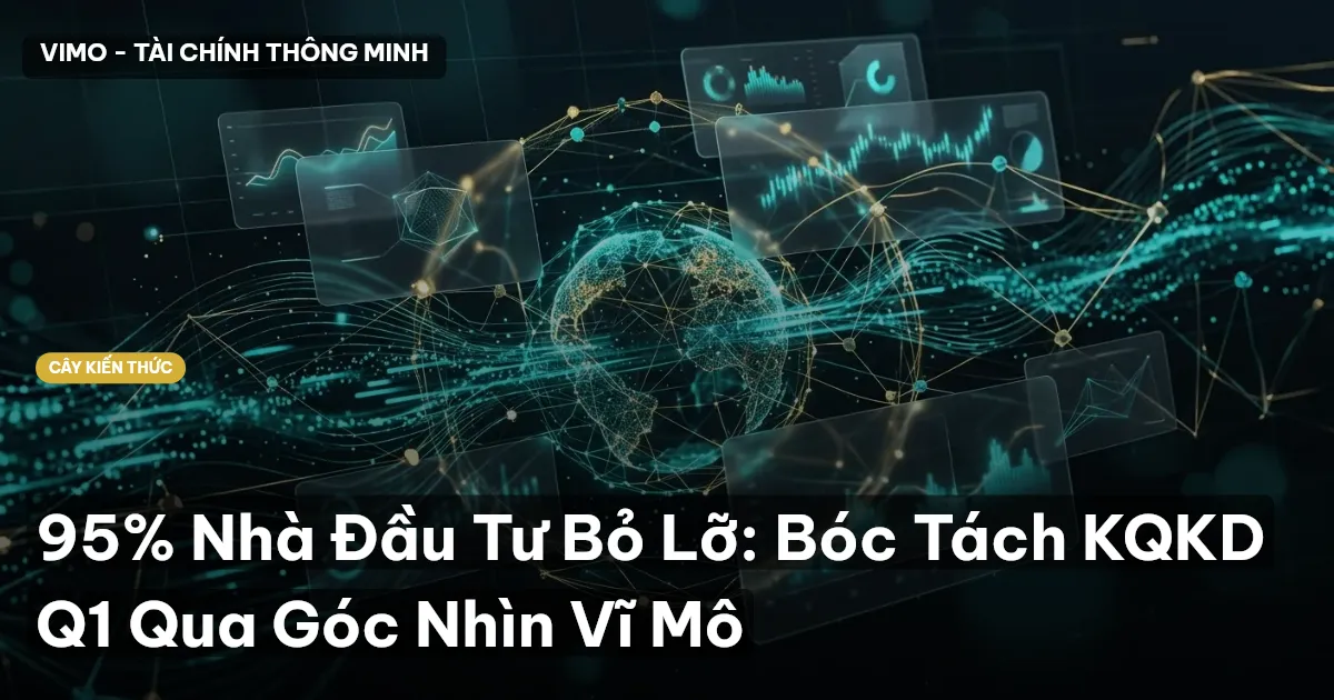 95% Nhà Đầu Tư Bỏ Lỡ: Bóc Tách KQKD Q1 Qua Góc Nhìn Vĩ Mô