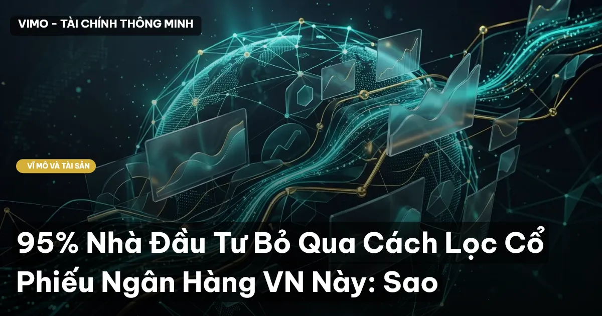 95% Nhà Đầu Tư Bỏ Qua Cách Lọc Cổ Phiếu Ngân Hàng VN Này: Sao