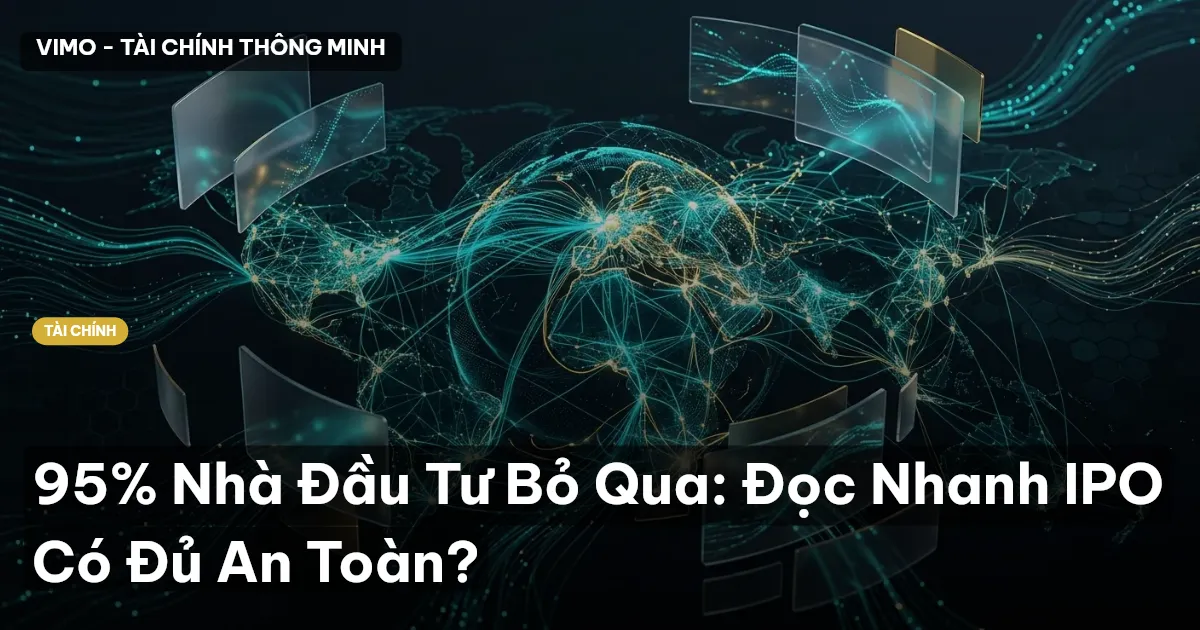 95% Nhà Đầu Tư Bỏ Qua: Đọc Nhanh IPO Có Đủ An Toàn?