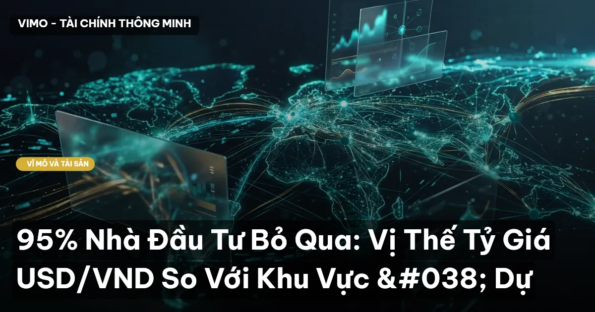 95% Nhà Đầu Tư Bỏ Qua: Vị Thế Tỷ Giá USD/VND So Với Khu Vực & Dự