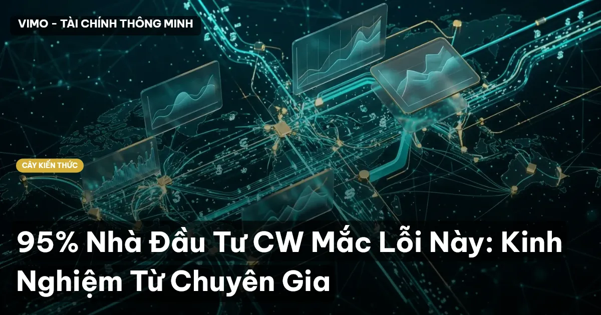 95% Nhà Đầu Tư CW Mắc Lỗi Này: Kinh Nghiệm Từ Chuyên Gia