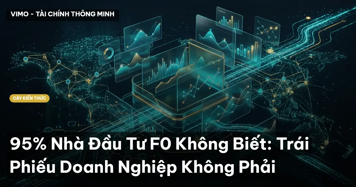 95% Nhà Đầu Tư F0 Không Biết: Trái Phiếu Doanh Nghiệp Không Phải