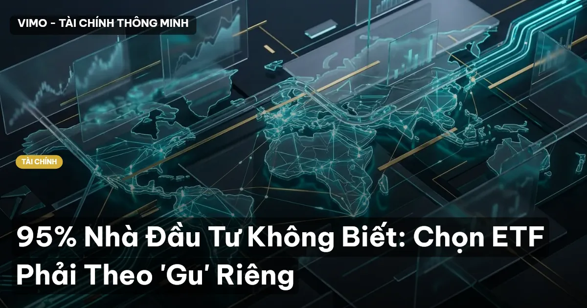 95% Nhà Đầu Tư Không Biết: Chọn ETF Phải Theo 'Gu' Riêng