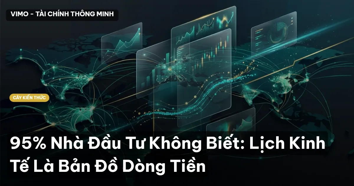 95% Nhà Đầu Tư Không Biết: Lịch Kinh Tế Là Bản Đồ Dòng Tiền
