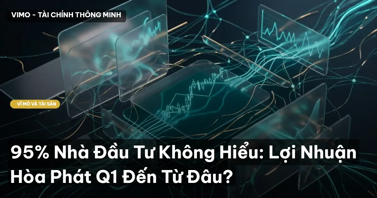 95% Nhà Đầu Tư Không Hiểu: Lợi Nhuận Hòa Phát Q1 Đến Từ Đâu?