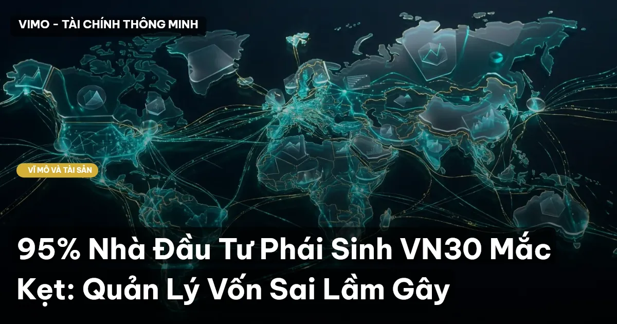 95% Nhà Đầu Tư Phái Sinh VN30 Mắc Kẹt: Quản Lý Vốn Sai Lầm Gây