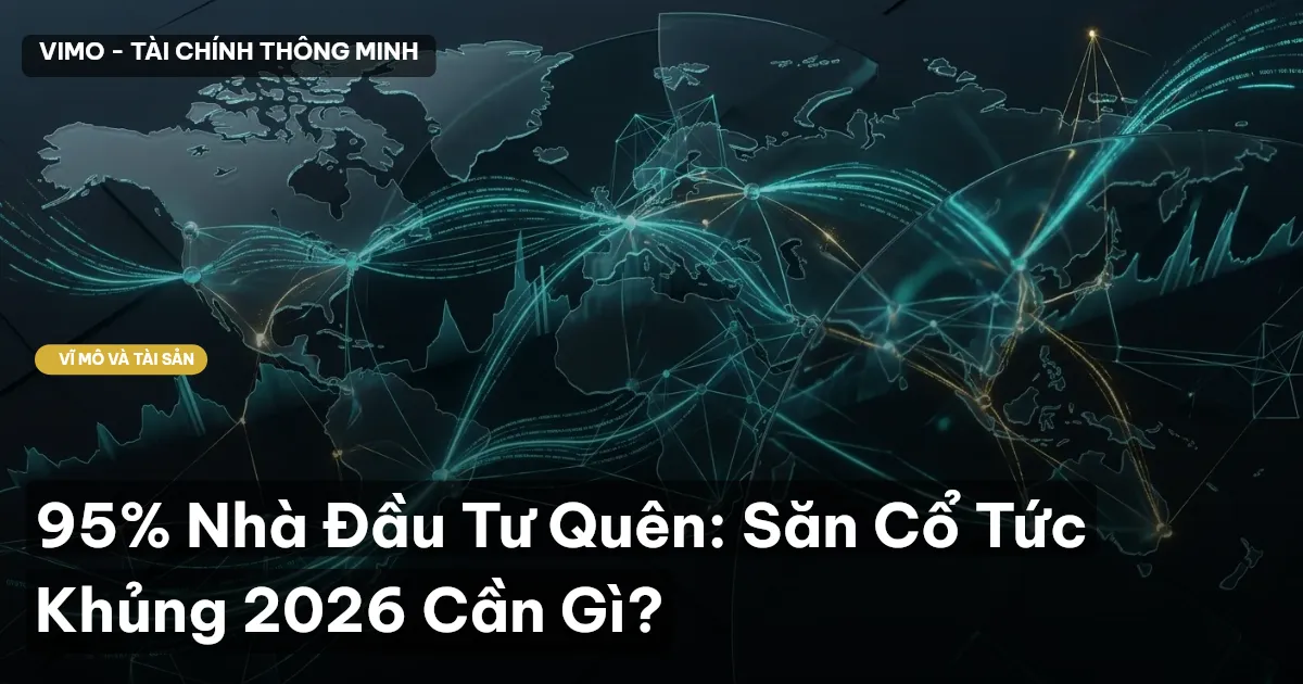95% Nhà Đầu Tư Quên: Săn Cổ Tức Khủng 2026 Cần Gì?