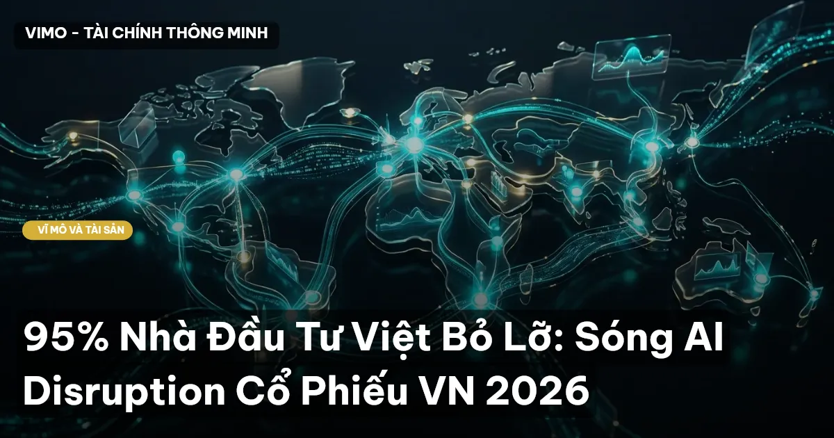 95% Nhà Đầu Tư Việt Bỏ Lỡ: Sóng AI Disruption Cổ Phiếu VN 2026
