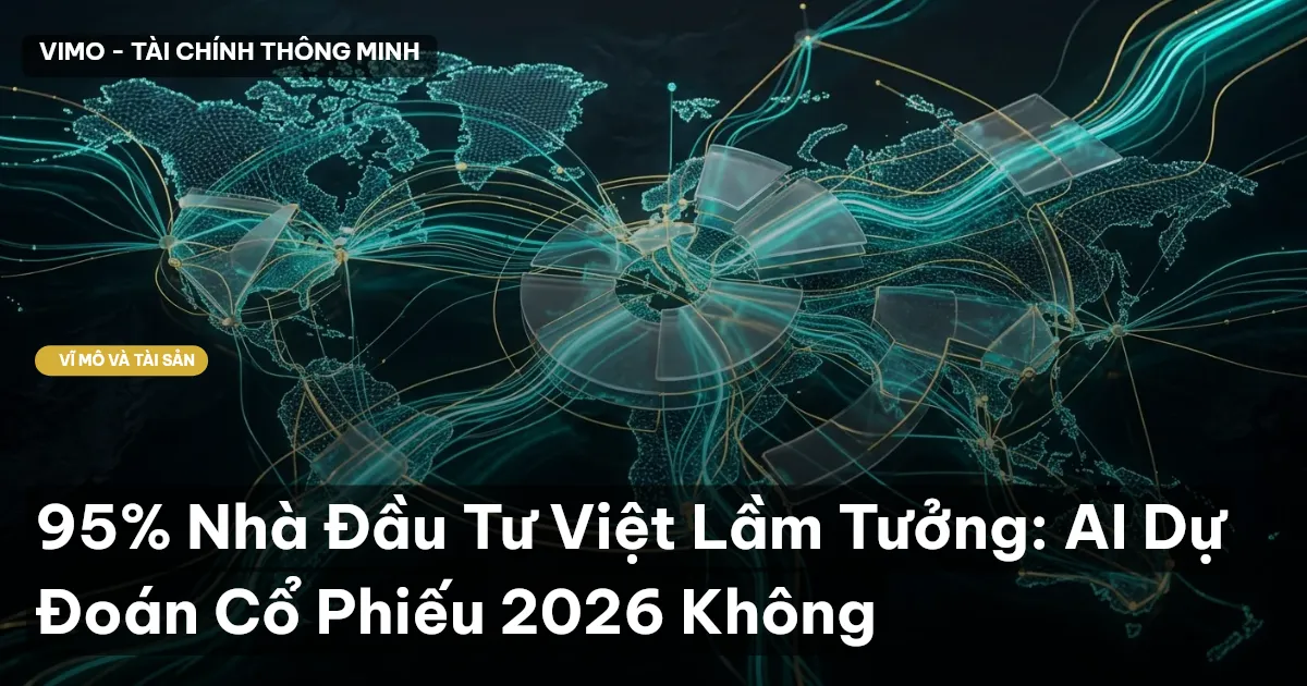 95% Nhà Đầu Tư Việt Lầm Tưởng: AI Dự Đoán Cổ Phiếu 2026 Không
