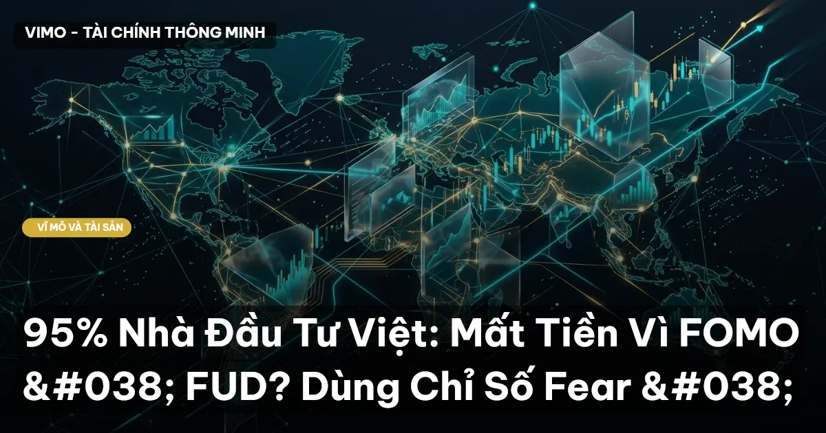 95% Nhà Đầu Tư Việt: Mất Tiền Vì FOMO & FUD? Dùng Chỉ Số Fear &
