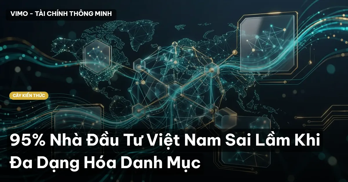 95% Nhà Đầu Tư Việt Nam Sai Lầm Khi Đa Dạng Hóa Danh Mục