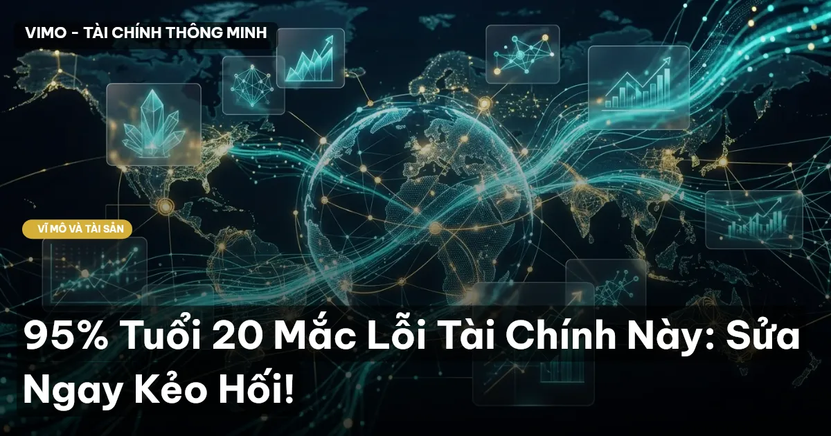 95% Tuổi 20 Mắc Lỗi Tài Chính Này: Sửa Ngay Kẻo Hối!