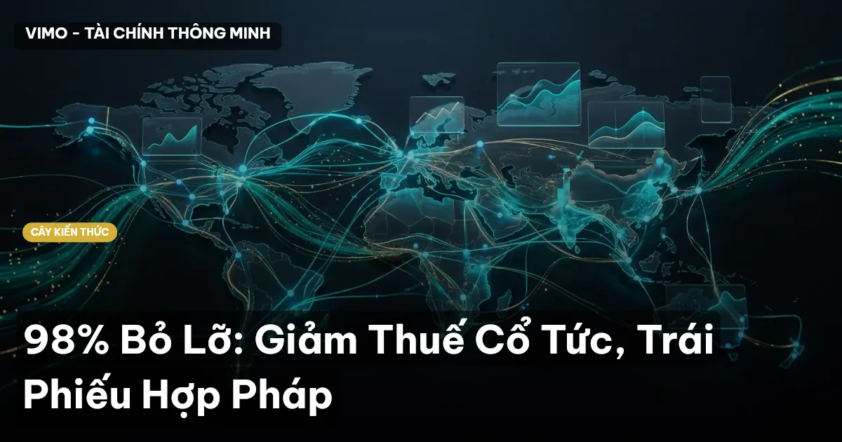 98% Bỏ Lỡ: Giảm Thuế Cổ Tức, Trái Phiếu Hợp Pháp