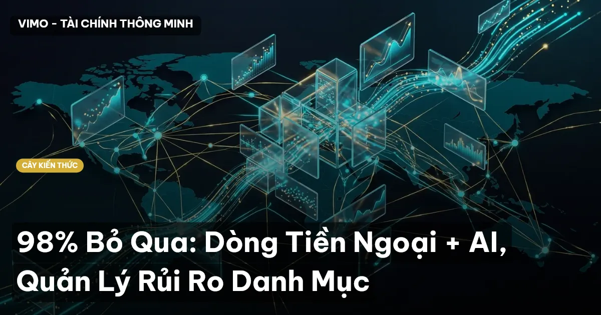 98% Bỏ Qua: Dòng Tiền Ngoại + AI, Quản Lý Rủi Ro Danh Mục