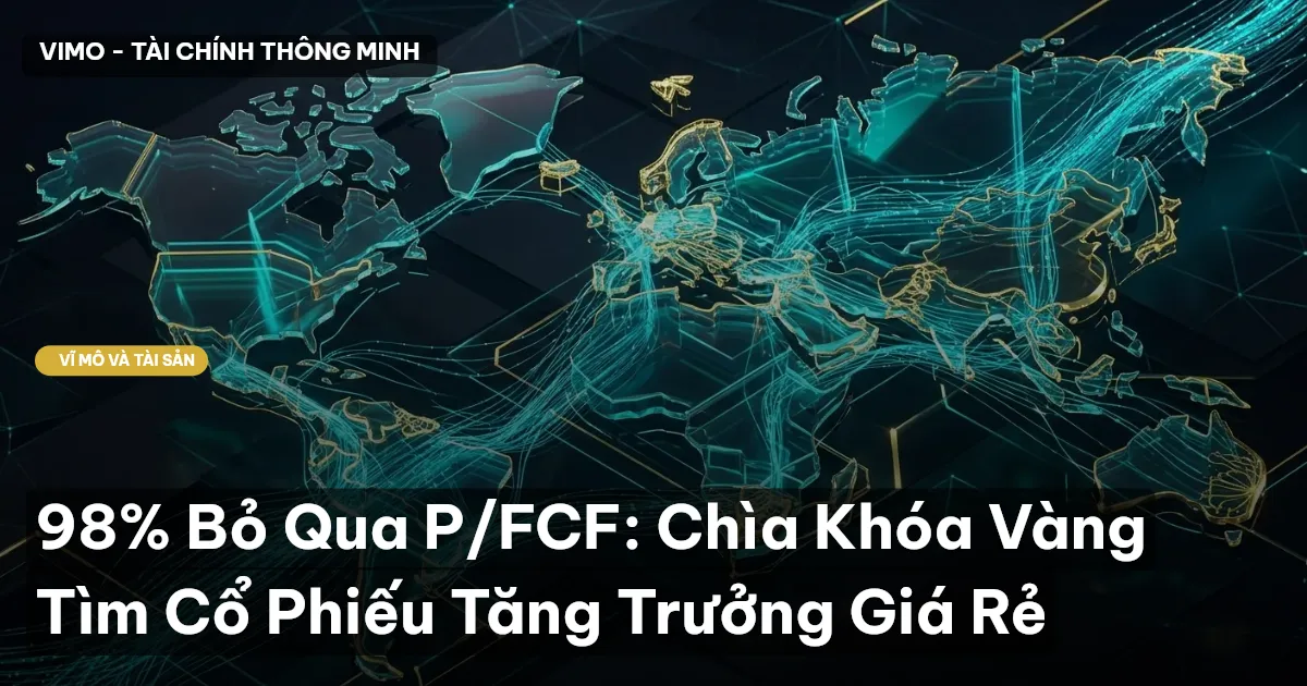 98% Bỏ Qua P/FCF: Chìa Khóa Vàng Tìm Cổ Phiếu Tăng Trưởng Giá Rẻ