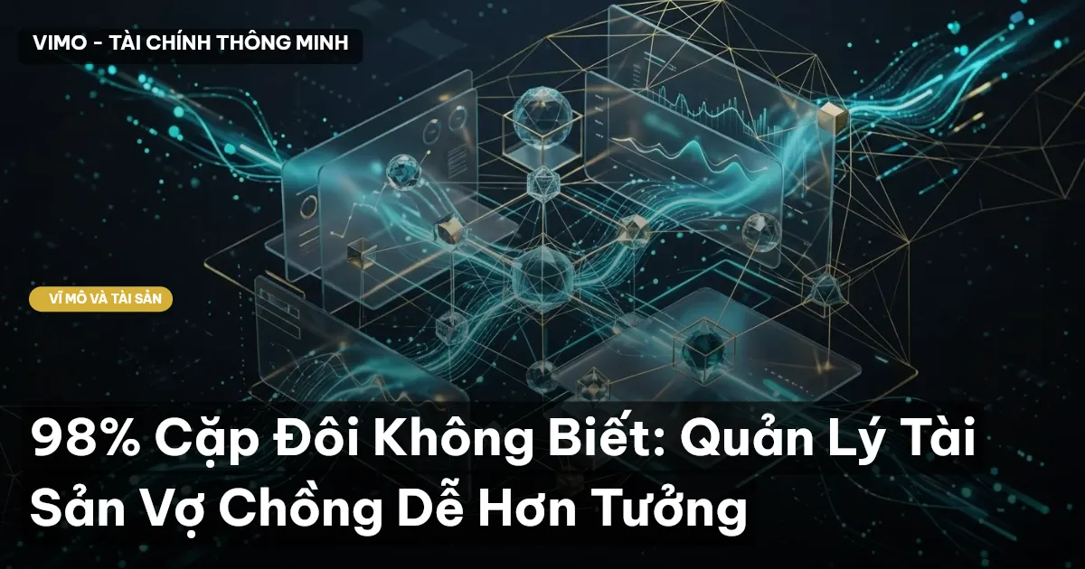 98% Cặp Đôi Không Biết: Quản Lý Tài Sản Vợ Chồng Dễ Hơn Tưởng