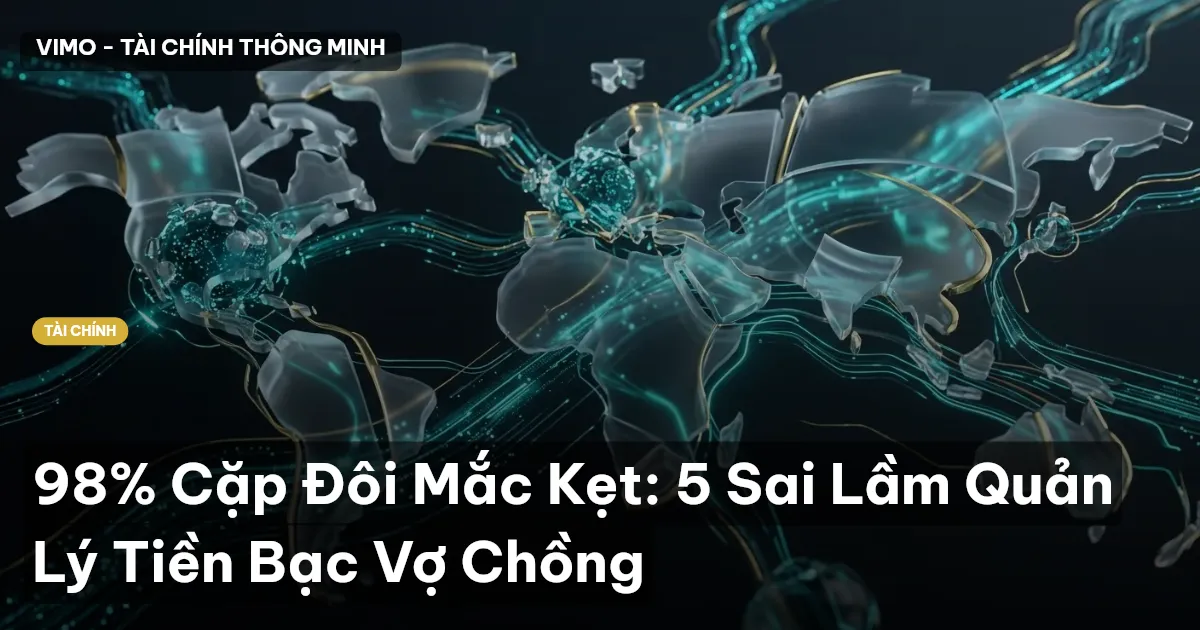 98% Cặp Đôi Mắc Kẹt: 5 Sai Lầm Quản Lý Tiền Bạc Vợ Chồng