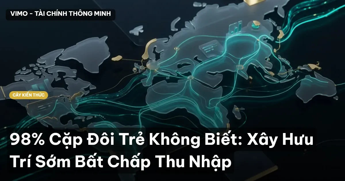 98% Cặp Đôi Trẻ Không Biết: Xây Hưu Trí Sớm Bất Chấp Thu Nhập