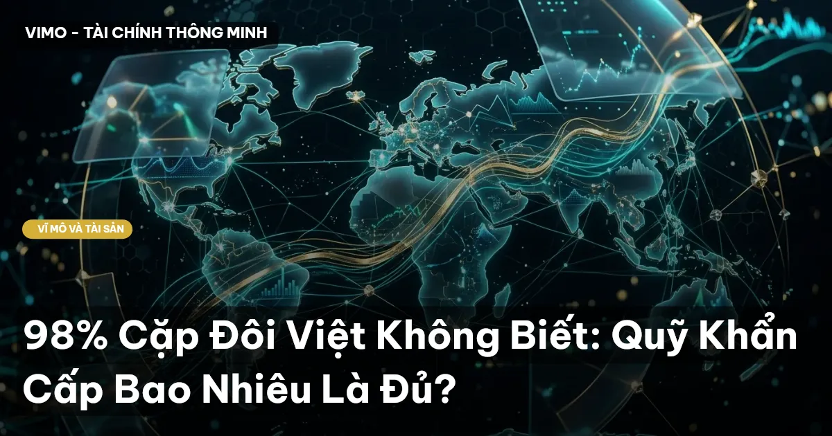 98% Cặp Đôi Việt Không Biết: Quỹ Khẩn Cấp Bao Nhiêu Là Đủ?