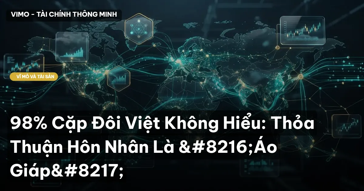 98% Cặp Đôi Việt Không Hiểu: Thỏa Thuận Hôn Nhân Là ‘Áo Giáp’