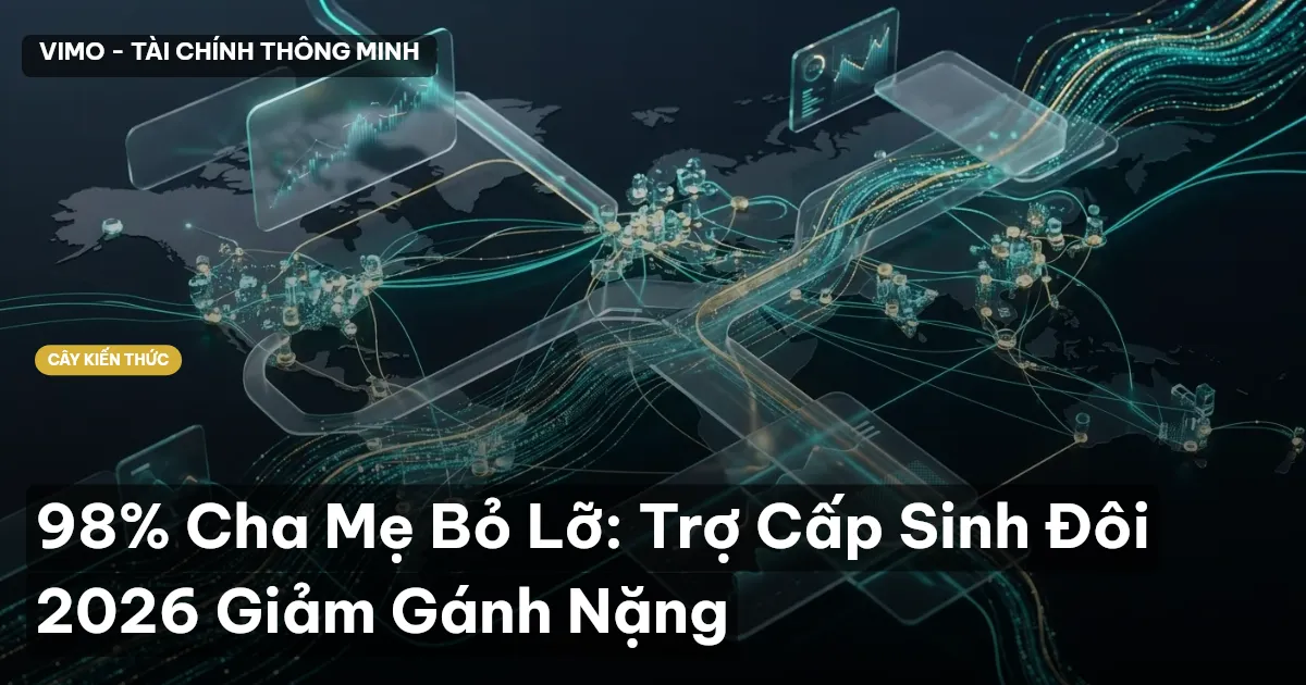 98% Cha Mẹ Bỏ Lỡ: Trợ Cấp Sinh Đôi 2026 Giảm Gánh Nặng