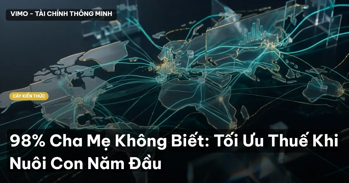 98% Cha Mẹ Không Biết: Tối Ưu Thuế Khi Nuôi Con Năm Đầu