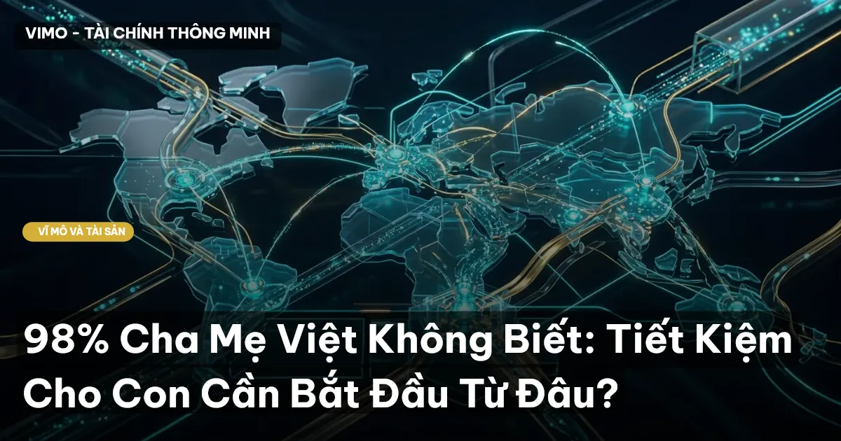 98% Cha Mẹ Việt Không Biết: Tiết Kiệm Cho Con Cần Bắt Đầu Từ Đâu?