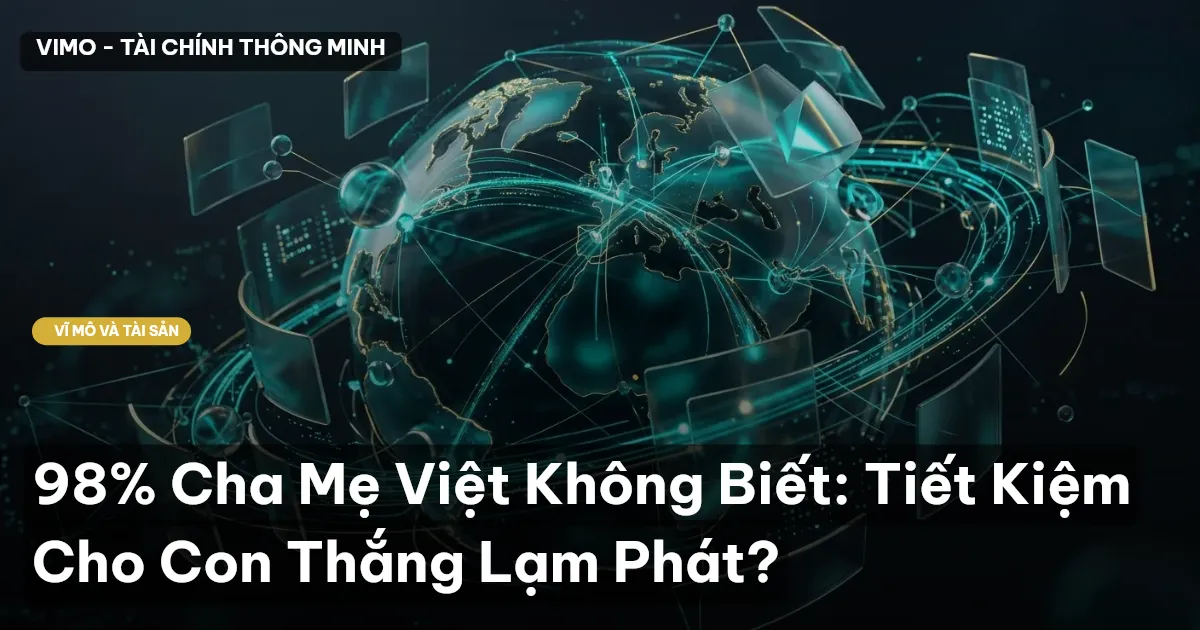 98% Cha Mẹ Việt Không Biết: Tiết Kiệm Cho Con Thắng Lạm Phát?
