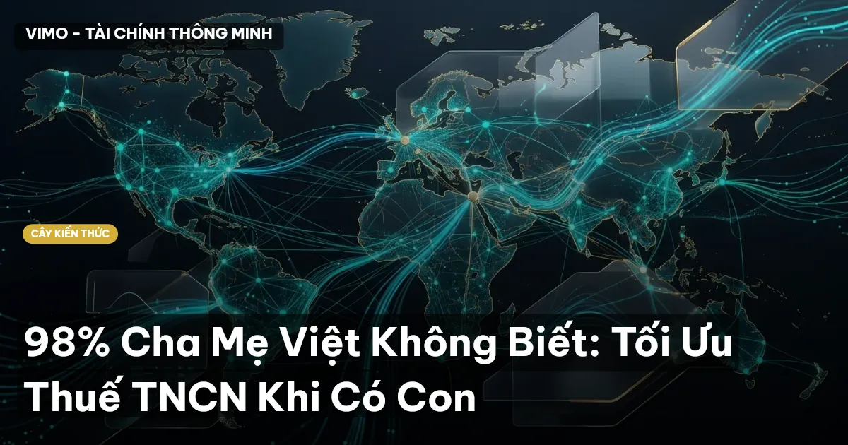 98% Cha Mẹ Việt Không Biết: Tối Ưu Thuế TNCN Khi Có Con