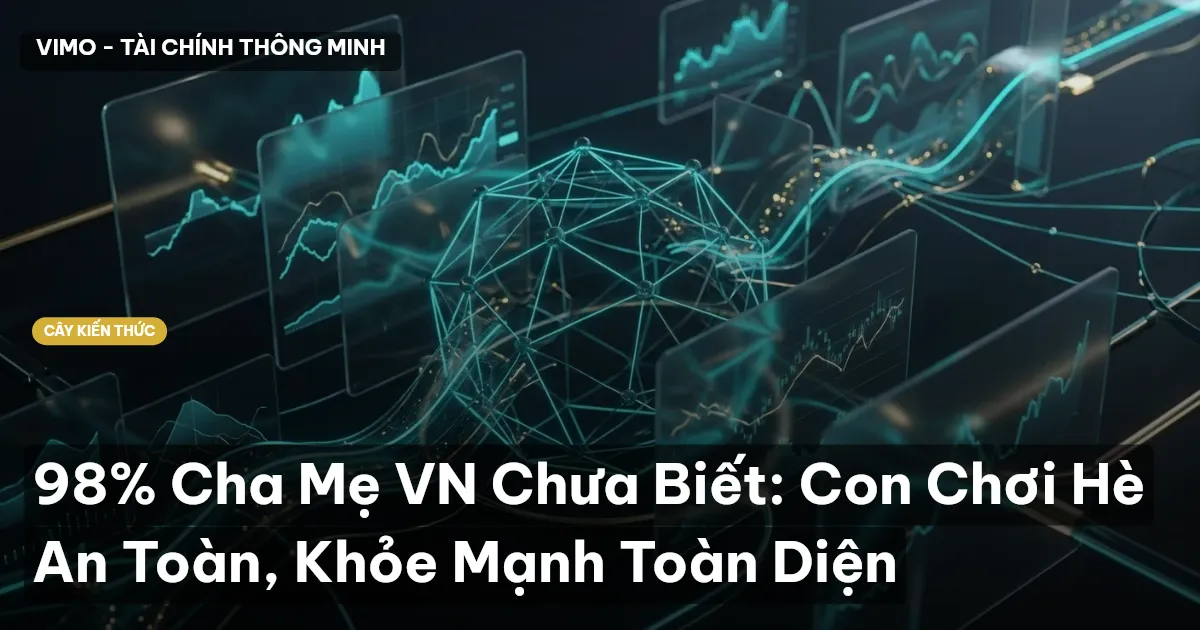 98% Cha Mẹ VN Chưa Biết: Con Chơi Hè An Toàn, Khỏe Mạnh Toàn Diện