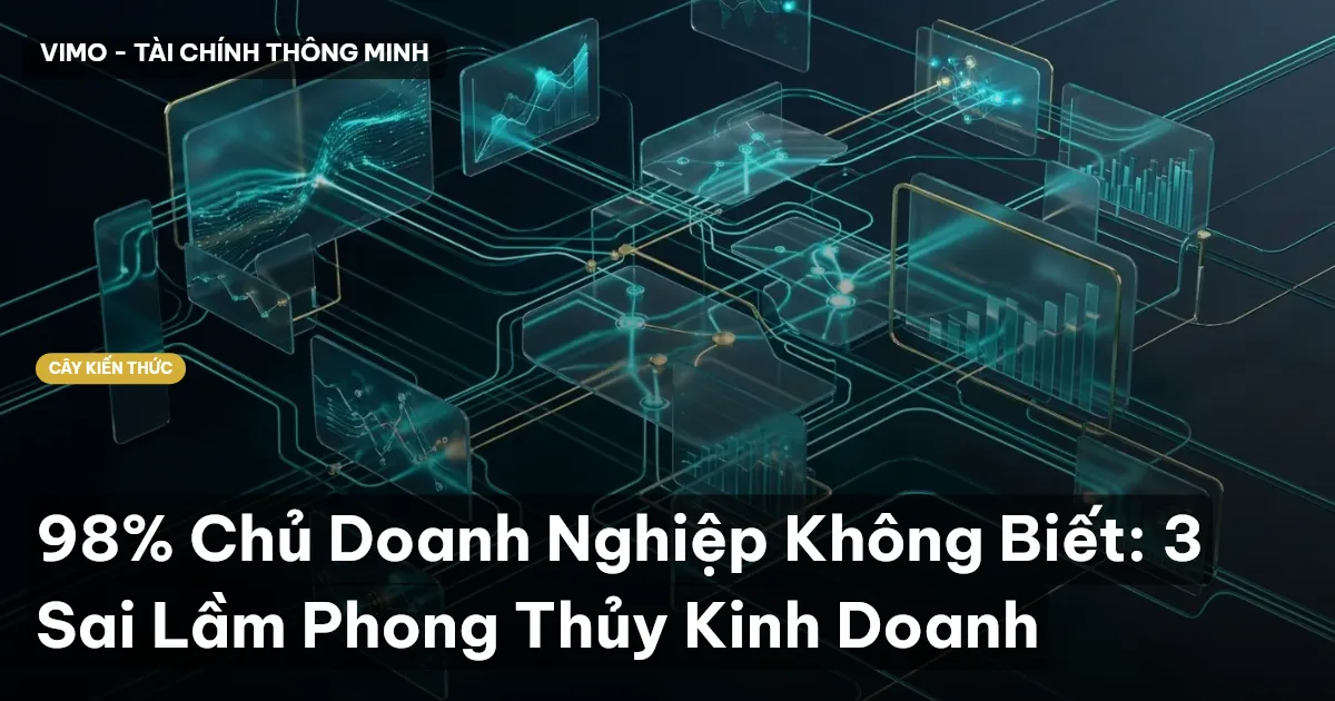 98% Chủ Doanh Nghiệp Không Biết: 3 Sai Lầm Phong Thủy Kinh Doanh