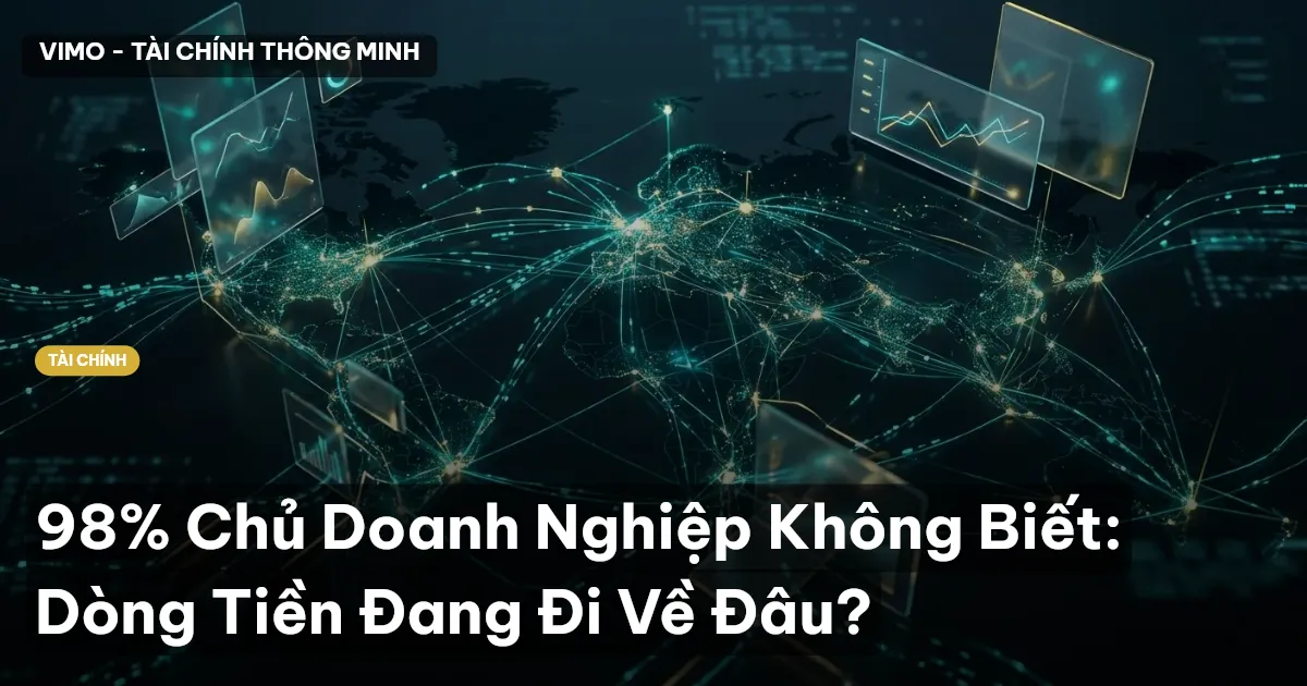 98% Chủ Doanh Nghiệp Không Biết: Dòng Tiền Đang Đi Về Đâu?