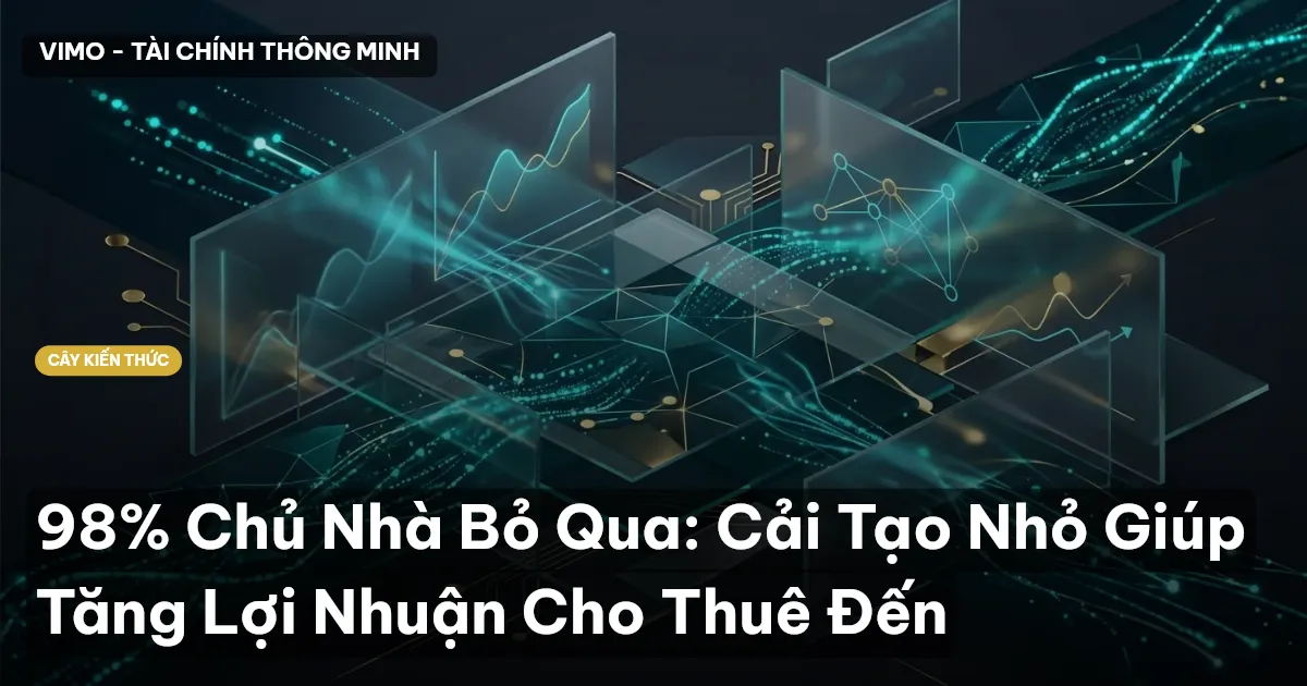 98% Chủ Nhà Bỏ Qua: Cải Tạo Nhỏ Giúp Tăng Lợi Nhuận Cho Thuê Đến