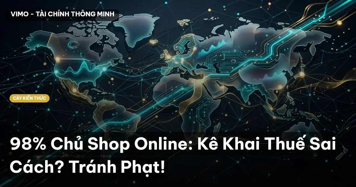 98% Chủ Shop Online: Kê Khai Thuế Sai Cách? Tránh Phạt!