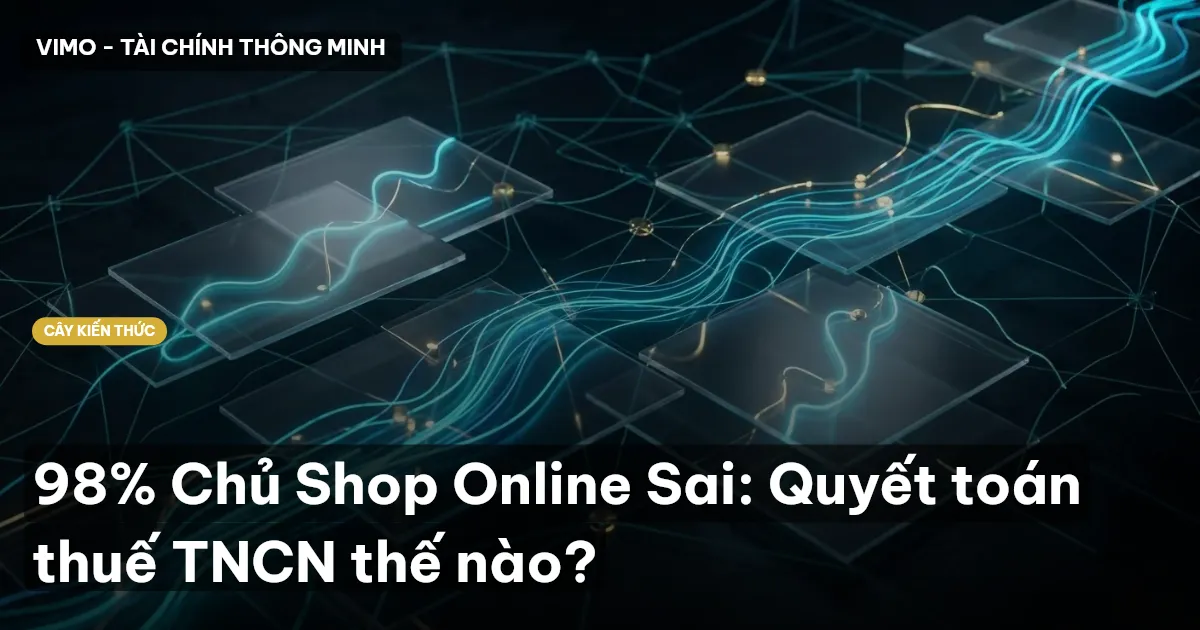 98% Chủ Shop Online Sai: Quyết toán thuế TNCN thế nào?