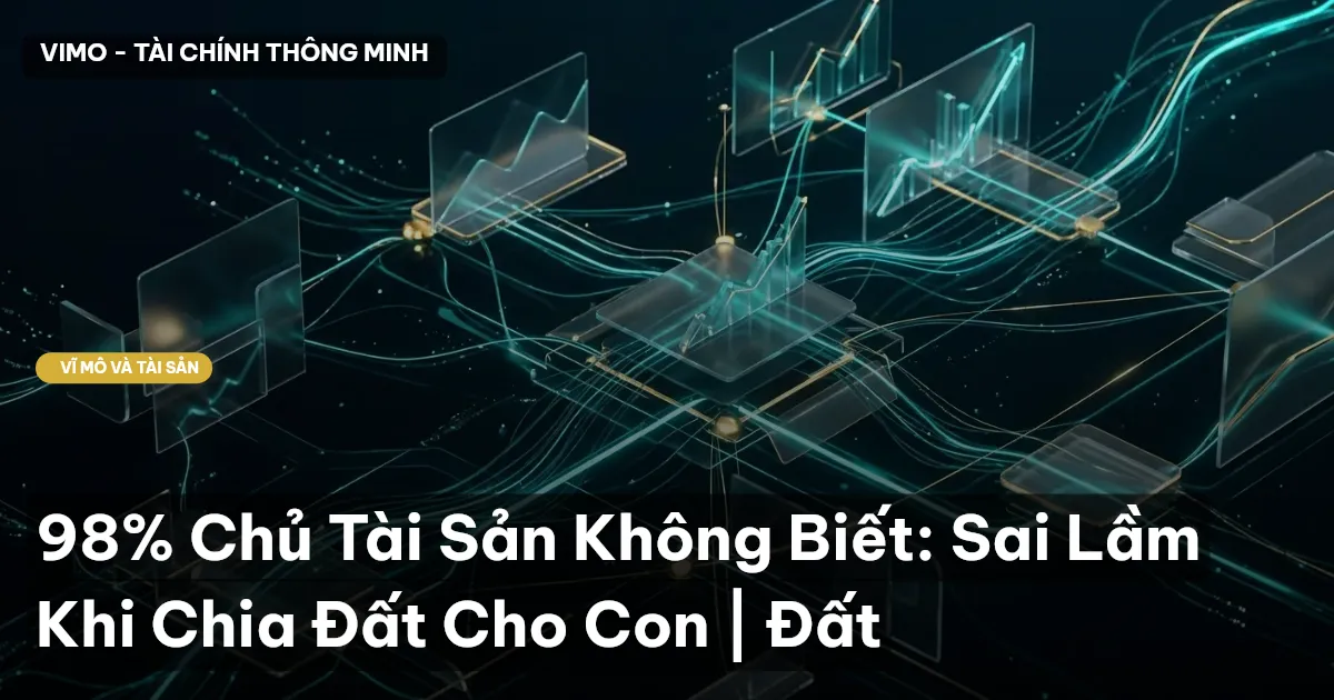 98% Chủ Tài Sản Không Biết: Sai Lầm Khi Chia Đất Cho Con | Đất