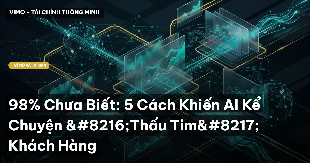 98% Chưa Biết: 5 Cách Khiến AI Kể Chuyện 'Thấu Tim' Khách Hàng
