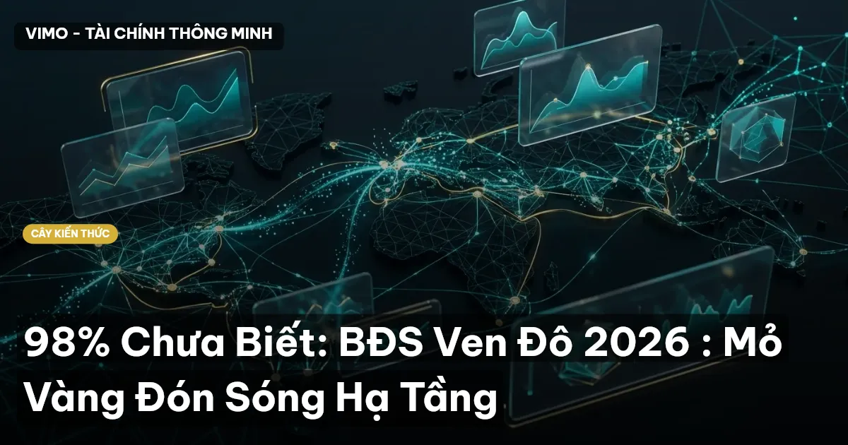 98% Chưa Biết: BĐS Ven Đô 2026 : Mỏ Vàng Đón Sóng Hạ Tầng