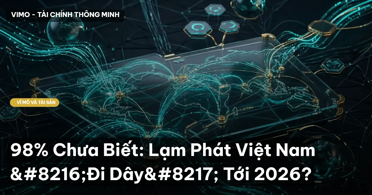 98% Chưa Biết: Lạm Phát Việt Nam ‘Đi Dây’ Tới 2026?