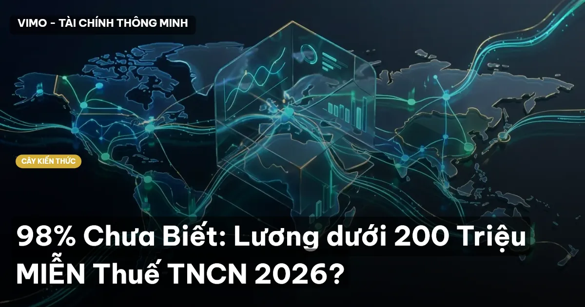 98% Chưa Biết: Lương dưới 200 Triệu MIỄN Thuế TNCN 2026?