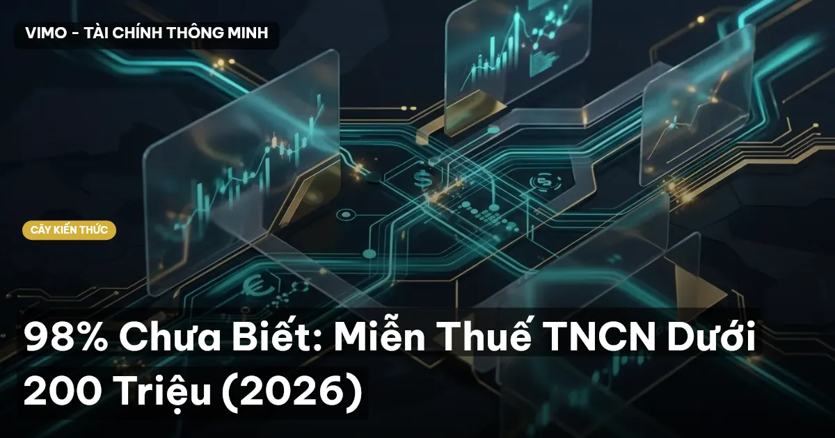 98% Chưa Biết: Miễn Thuế TNCN Dưới 200 Triệu (2026)