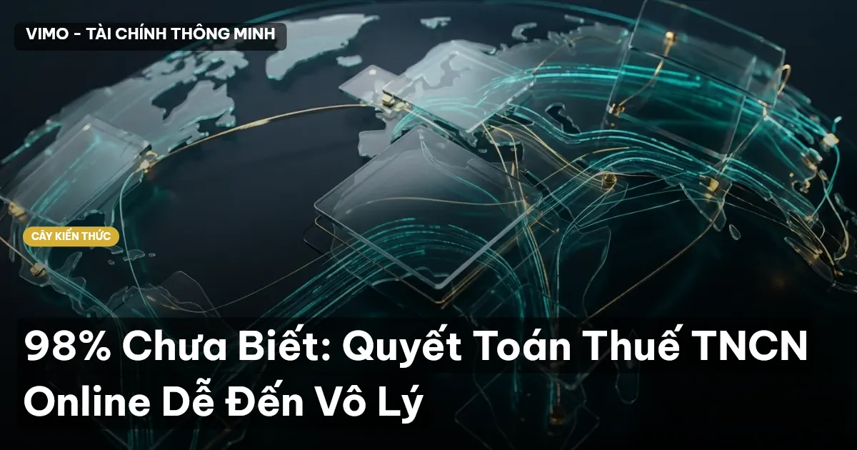 98% Chưa Biết: Quyết Toán Thuế TNCN Online Dễ Đến Vô Lý